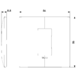Rama 1M central alba, Neve Up Vimar, VIM-09661.01