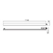 Spot LED liniar incastrat orientabil IP54 40W/4000K/5544lm XTrade TD05NW SWH Arelux