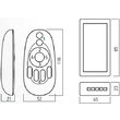 Sistem control/telecomanda radiofrecventa 4Z 12/12A Arelux CTR114