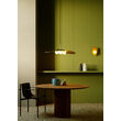Lustra moderna Cody aurie sticla opal LED 28W/2700lm/3000K, 01-3290 Redo