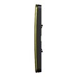 Rama Unica Studio Metal 4m auriu/negru NOUA UNICA Schneider Electric, NU270462M