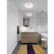 Plafoniera moderna baie IP44 crom, LUNAR 01-695 Smarter