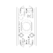 Priza TV alba, tip F, 1m, NEVE UP Vimar, VIM-09318