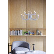 Candelabru modern Luxor alb dimmabil TRIAC LED 54W/6396lm/3000K, 01-3227 Redo