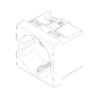 Priza schuko alba, 2m, 2P+E, 16A, Sicury, NEVE UP Vimar, VIM-09208