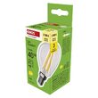 Bec LED filament miniglob, E14, lumina calda 2700K, 3.4W, 470lm, 25000 h functionare,  garantie 3 ani, Emos ZF1D22