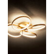 Plafoniera moderna Espiral aurie LED 64W/7735lm/3000K, 01-2682 Redo