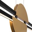 Lustra LED moderna Skyline neagra abajur alama L110cm 26W, Maytoni
