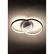Plafoniera moderna Espiral neagra LED 33W/4541lm/3000K, 01-2680 Redo