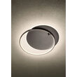 Plafoniera moderna LED negru mat 36W/3645lm/3000K, Arp 01-2660 Smarter
