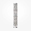 Lampadar cristal transparent modern Puntes cromat Ø20cm, Maytoni