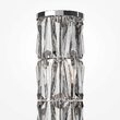 Lampadar cristal transparent modern Puntes cromat Ø20cm, Maytoni