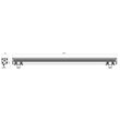 Proiector LED arhitectural liniar IP65 XFLOW S 24W 4000K 1000 mm 30° S Arelux FO06NW30