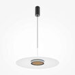 Lustra LED moderna El neagra abajur alb Ø50cm 12W, Maytoni