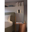Aplica moderna Quda neagra intrerupator LED 6W/720lm/3000K, 01-2982 Redo