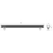 Proiector LED arhitectural IP65 XFLOW L 24W 4000K 1000 mm 30° AL-AN Arelux FO12NW30