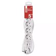 Prelungitor cu 5 prize, 5ml, tip Schuko (CP), Emos P0525R