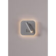 Aplica moderna Quda nichel intrerupator LED 6W/720lm/3000K, 01-2978 Redo