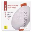Downlights rotund LED, lumina neutra 4000K, 6W, 500 lm, IP65, Emos ZV1112