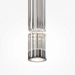 Lustra LED moderna Ordo cromata abajur transparent Ø8cm 8W, Maytoni