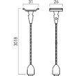 Kit de suspendare MT1014 MWH Arelux