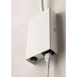 Aplica moderna Wallie alba intrerupator USB LED 3W/238lm/3000K, 01-2754 Redo