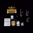 Aplica cristal moderna Celeste 2xG9/40W, WA 2-1369/2 GOLD Orion