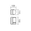 Aplica pentru exterior IP44, Focus 9811 Smarter
