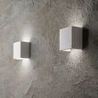 Aplica moderna alba 1xG9/40W, FLASH GESSO AP1 Small 214672 Ideal Lux
