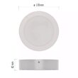 Plafoniera rotunda LED RUBIC, lumina neutra 4000K, 1800lm, 18W, IP20, Emos ZM5442