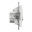 Priza TV+RJ45 Cat6 UTP alba Sedna Design, Schneider Electric SDD111469T