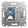 Priza TV+RJ45 Cat6 UTP alba Sedna Design, Schneider Electric SDD111469T