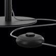 Lampadar LED modern Ray negru abajur alb 18W, Maytoni