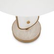 Veioza moderna Marmo alama abajur alb L28cm, Maytoni