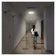 Plafoniera rotunda LED TORI, lumina neutra 4000K, 1500lm, 15W, senzor de miscare, IP54, Emos ZM4328