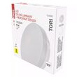 Plafoniera rotunda LED TORI, lumina neutra 4000K, 1500lm, 15W, senzor de miscare, IP54, Emos ZM4328