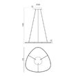 Pendul modern cu LED TRIAD 01-2456, Smarter