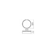 Plafoniera moderna aurie dimmabila LED 29W/3046lm/3000K, Yomo 01-2565 Redo