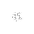 Aplica moderna auriu mat sticla coniac, PIERCE 01-2617 Smarter
