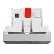 Intrerupator revenire 10A 2m indicator luminos,alu NOUA UNICA Schneider Electric, NU320630N