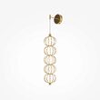 Aplica LED moderna Golden Cage aurie L13cm 17W, Maytoni
