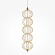 Lustra LED moderna Golden Cage aurie Ø13cm 17W, Maytoni