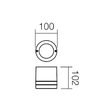 Plafoniera exterior IP44 Focus 9812 Smarter