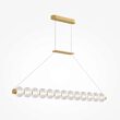 Lustra LED moderna Amulet aurie abajur transparent L9cm 22W, Maytoni