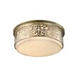 Plafoniera clasica Venera alama abajur bumbac Ø50cm, Maytoni