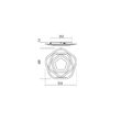 Plafoniera LED telecomanda alb cald/rece timer il. veghe, Stratos 01-2342 Smarter