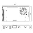 Alimentator in curent continuu/ DRIVER 48V 350W MEANWELL Arelux AT48.350