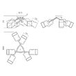 Plafoniera clasica aurie abajururi sticla champagne 6xE14/28W, Merida 02-988 Smarter