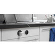 Cadru simplu custom pentru module audio-video, incastrabil, inel decorativ alb, Pix 926.010, Bachmann
