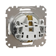 Priza simpla alba 16A 2P+E obturatoare Sedna Design, Schneider Electric SDD111021